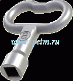 AP03.46.1.2, Ключ четырехгранный, грань 6 мм H=46,50 мм, металл