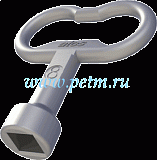 AP01.48.1.2, Ключ четырехгранный грань 8 мм H=60 мм, металл