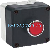 P1C400DK, Пост черно-серый с кнопкой В200DK (1НЗ)