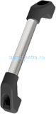 TK02.400, Ручка для шкафа, алюминий и пластик, L-400 mm H-55 mm